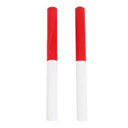 Special standard of track and field competition for wooden stick relay sticks 100 meters of red and white high -strength wood durable relay stick