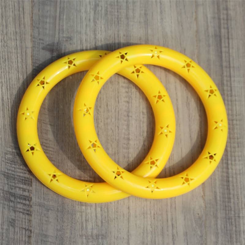Thicked gymnastics ring 16 cm 2 yellow
