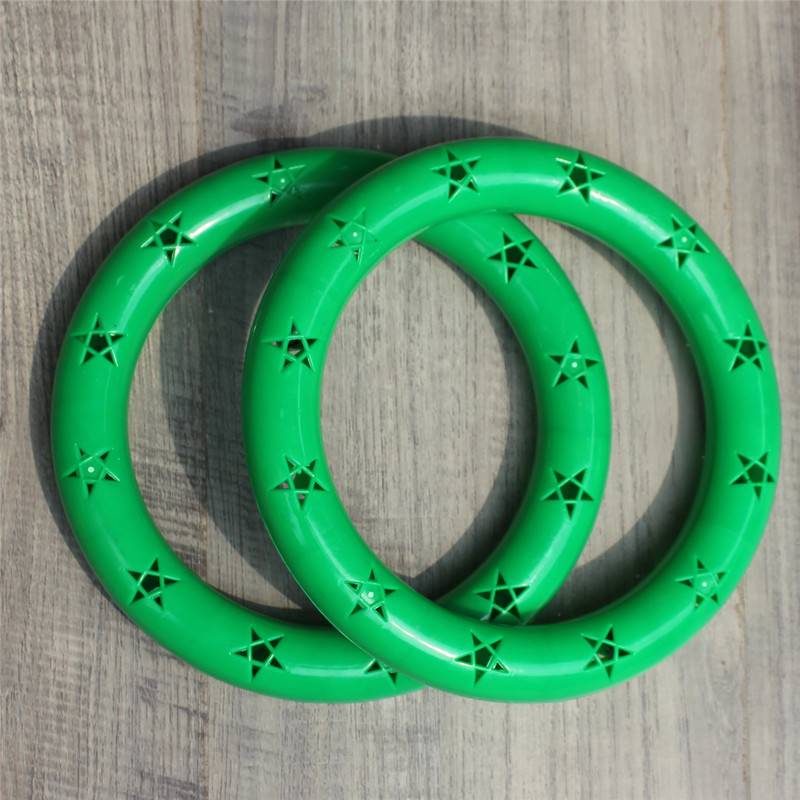 Thicked gymnastics ring 18 cm 2 green