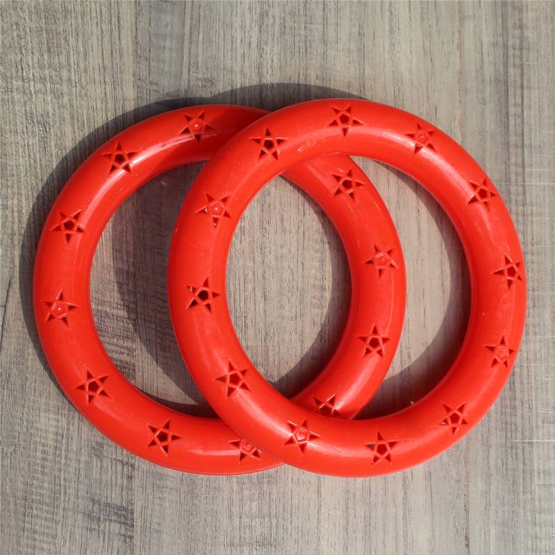 Thicked gymnastics ring 20 cm 2 red