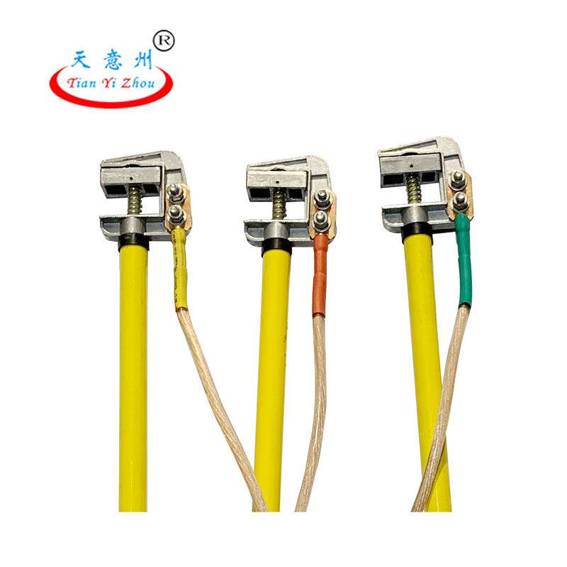 Tianyi Prefecture's high -voltage ground wire ground rod power safety appliance power distribution room connecting ground clip safety appliances (10