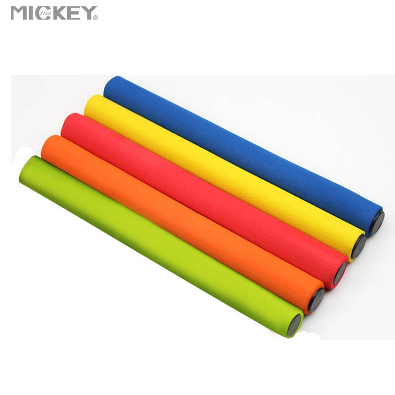 Anti -stick non -slip foam sponge sleeve community contestation baton super strong sweat absorption track and field training reaction rod