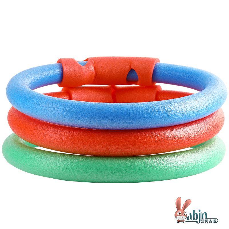 Swimming buoyant stick Equipped with children's solid learning swimming floating life floating bubble sponge stick rod artifact