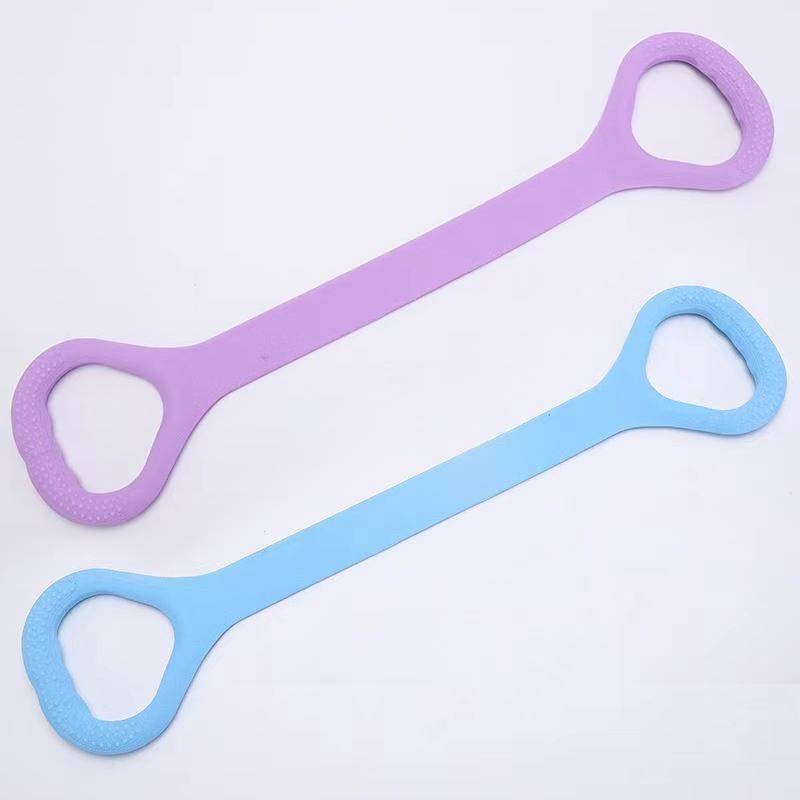 Lilac Purple+Moon White and Blue [Tomber Solid Silicone]