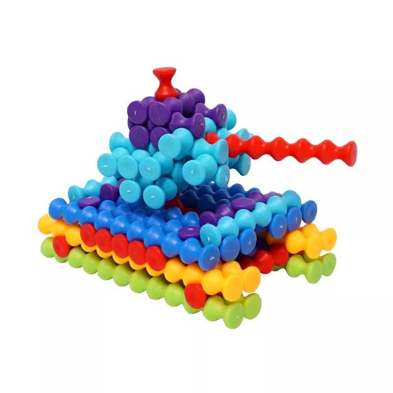 Bamboo Stick Stick Blocks Stick toy Child Puzzle Early Early Labor Putting Structure Insert Smart Baseball Sliming Intellectual Boy