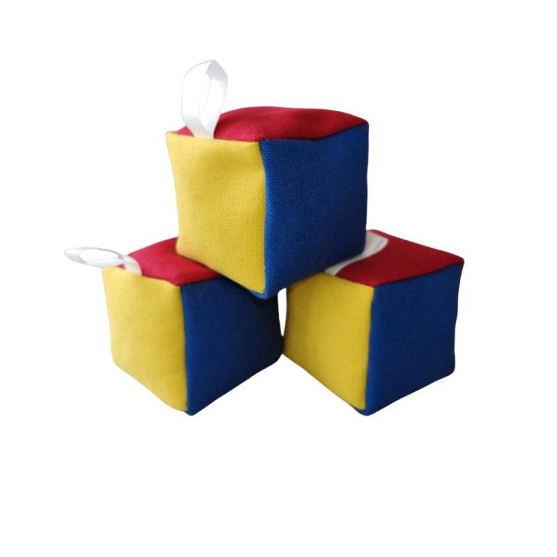 Three -colored children's sandbags throwing elementary school students' physical education class special sandbag kindergarten handmade cloth game toys