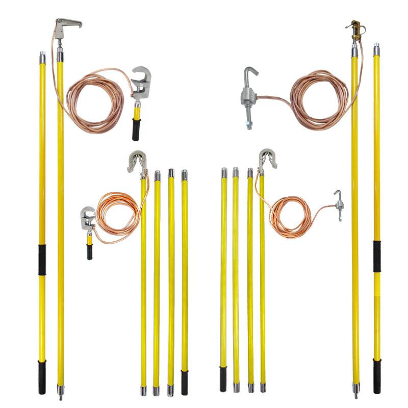 27.5KV contact network connection ground wire ground rod 25 square meter distribution room carry high -voltage double tongue ground wire