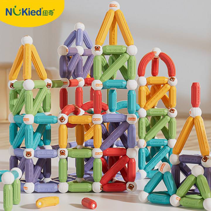 Children's Hundred Magnetic Stick Sticks Jet Pretend 2 Baby Girl Magnet Site 3 Early Education Puzzle Toys Magnetic Film