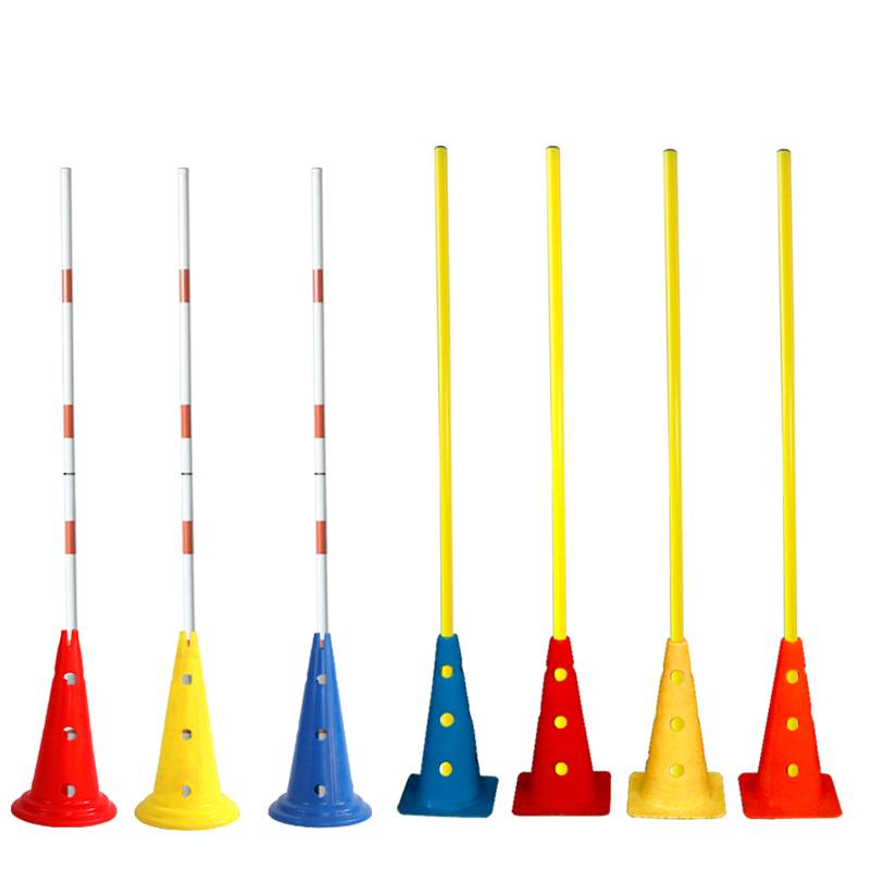 Middle entrance examination basketball training rod logo bucket basketball football marker training rod training bar children's training obstacles