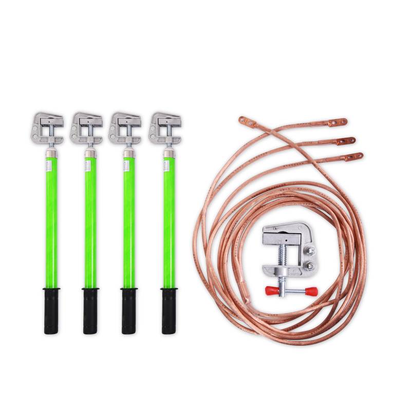 0.4KV low -voltage ground wire carrying short -circuit ground wire spiral electrical power ground rod indoor floor