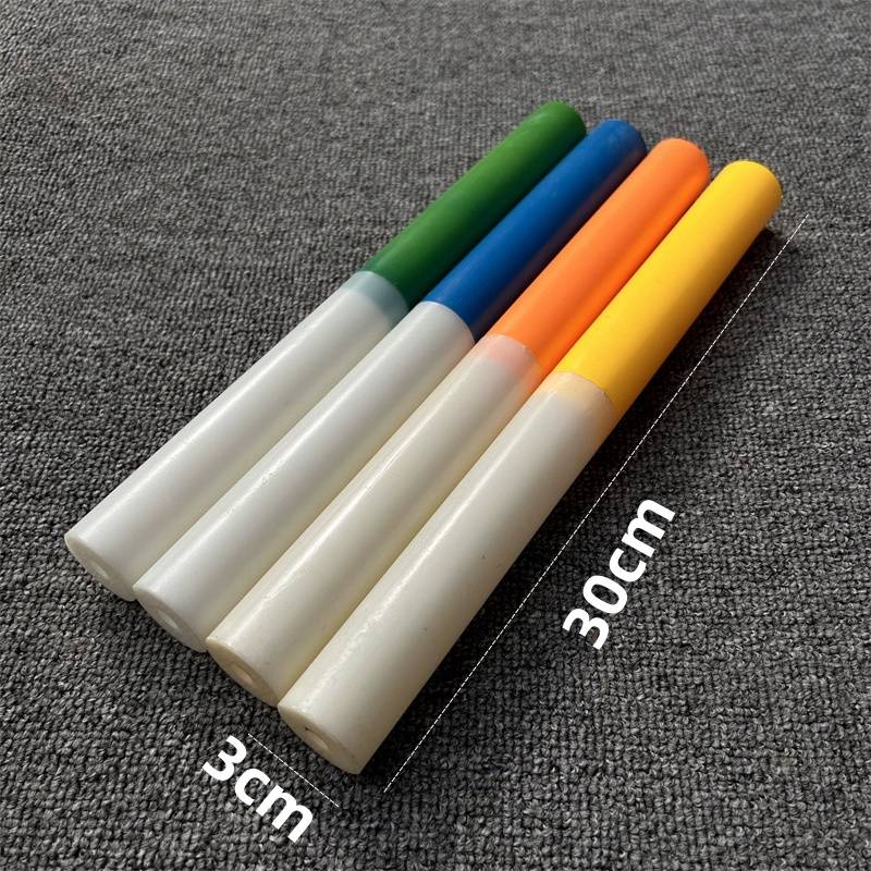 Kindergarten relay rod anti -bubble sponge sleeve plastic batons super strong sweat absorption track and field training
