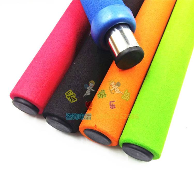 Kindergarten relay rod anti -bubble sponge sleeve plastic batons super strong sweat absorption track and field training