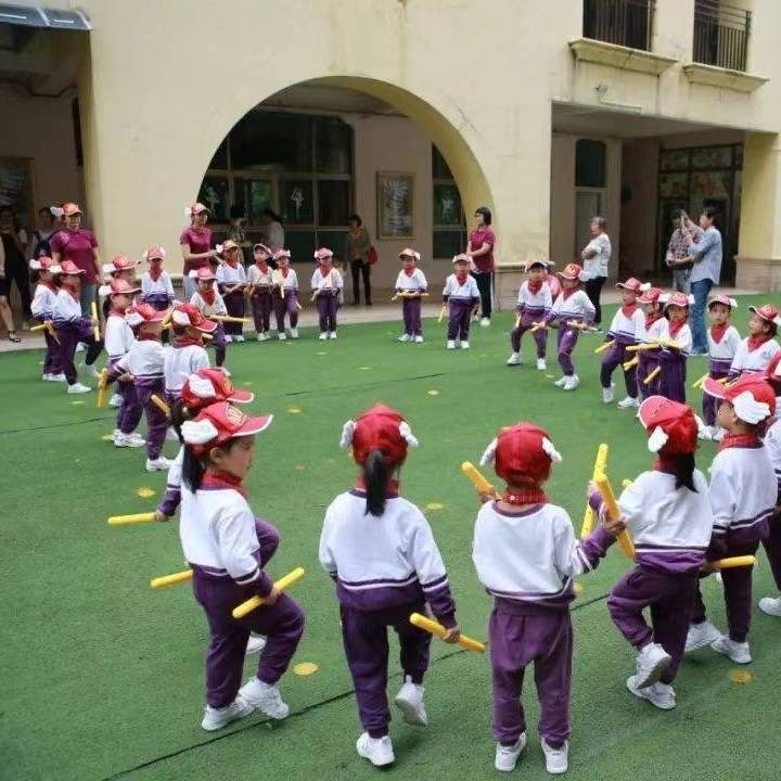 New product kindergarten gymnastics equipment props children's gymnastics exercise outdoor sound sticks, morning exercises, fitness sticks