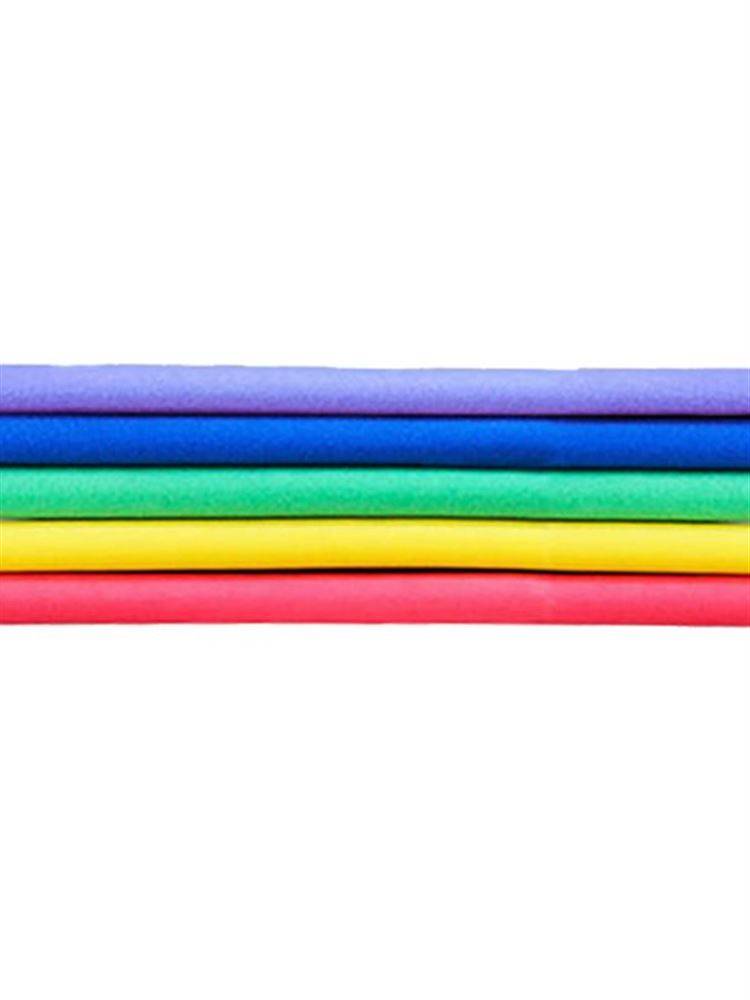 Children's swimming buoyant rod bubble bubble bar connection foam rod water floating water floating ring color solid floating strip