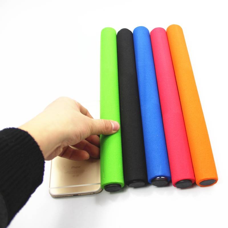 The relay stick anti -bubble pork sponge sleeve group baton competition is super strong sweat absorption track and field training sense