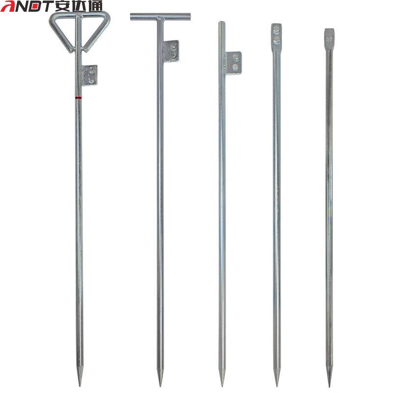 Andaone Electric Power Galvanized T -Ding Zong Di Ding Needle Delieving Liner Pile Project ground Line Lightning Shock