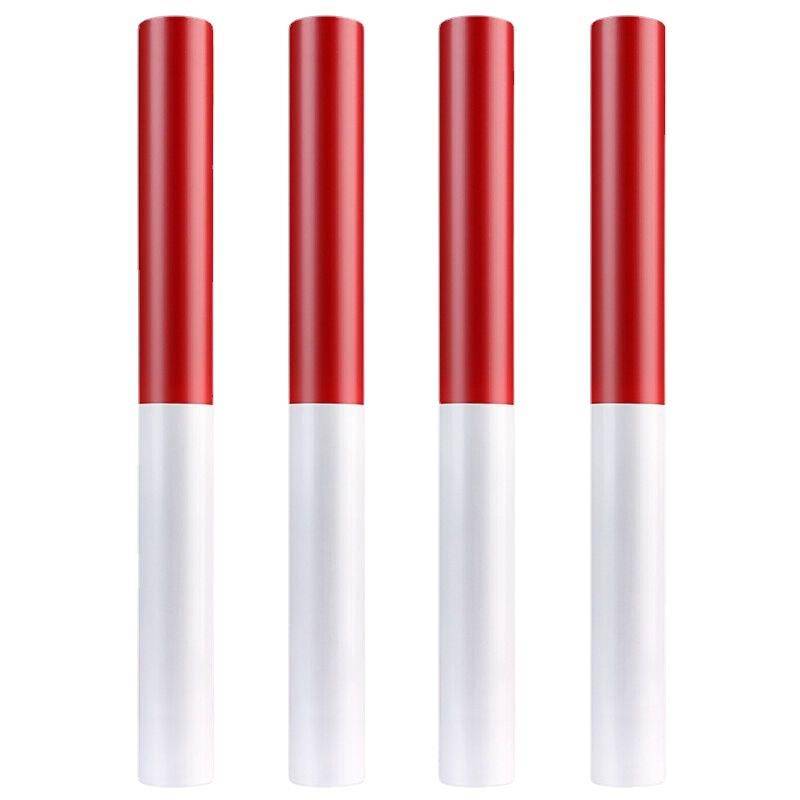 Gymnastful gymnastics baton baton sports track and field relay race red and white 4100 meters relay sticks one