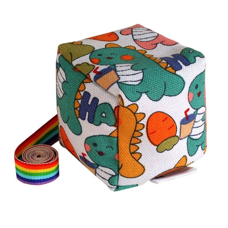 Sandbag Children losing sand bag with rope kindergarten Elementary school students dedicated cartoon sports class training throwing toy numbers