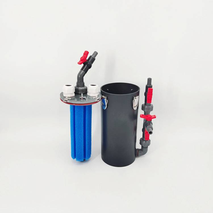 Osoden DIY fish tank filter element -type physical frontless heating rod sterilized lamp external garbage filter barrel