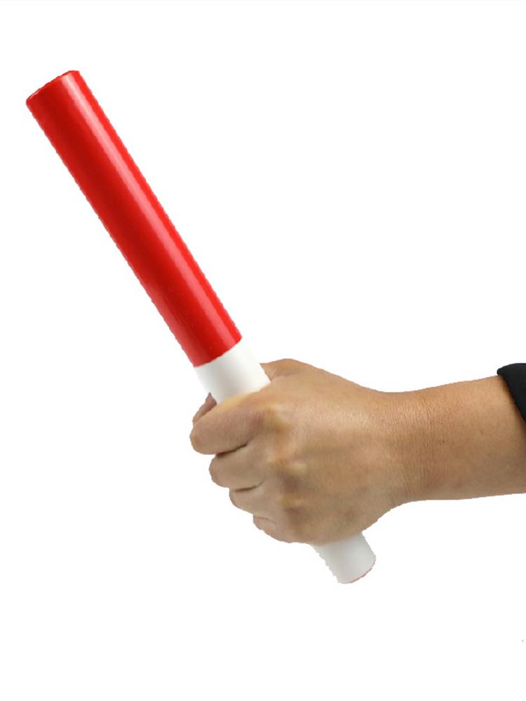 Track and field relay stick fun autumn sports student children's group construction expansion activity outdoor game props