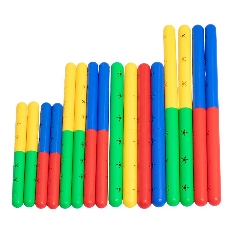 Children's relay stick thickened gymnastics sports rod kindergarten dance with sound plastic color rod morning fuck fitness equipment stick