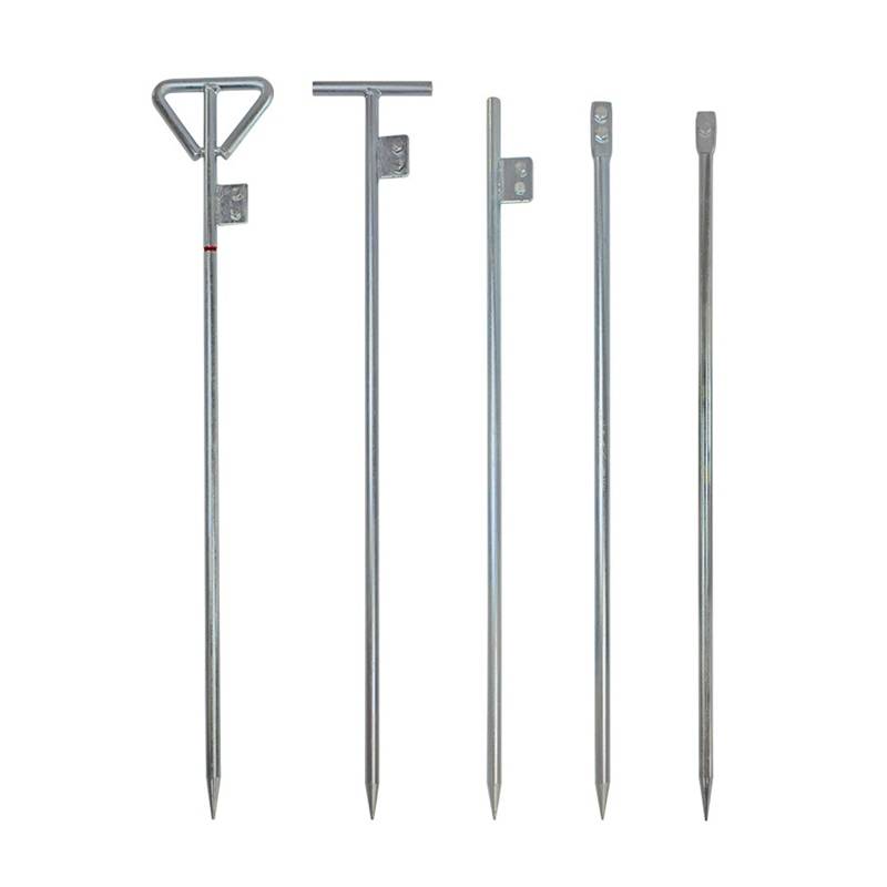 Stainless steel T -type grounding needle home use ground -ground copper power galvanized engineering ground piles connecting ground line Q ground rod lightning avoidance