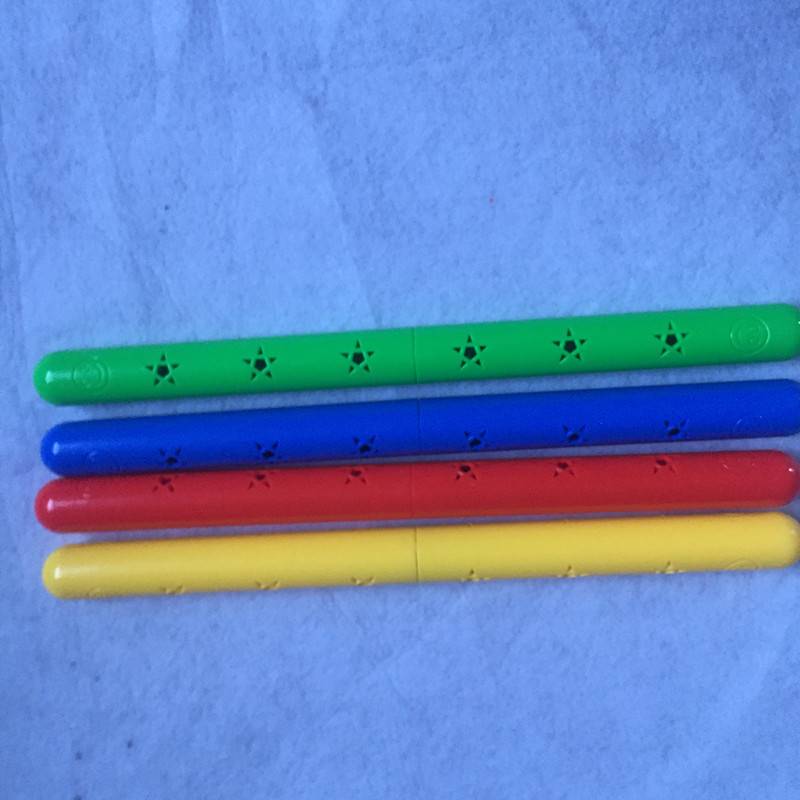 Kindergarten gymnastics equipment Morning morning exercises toy, children's fitness, sound dance relay gymnastics stick stick thickened