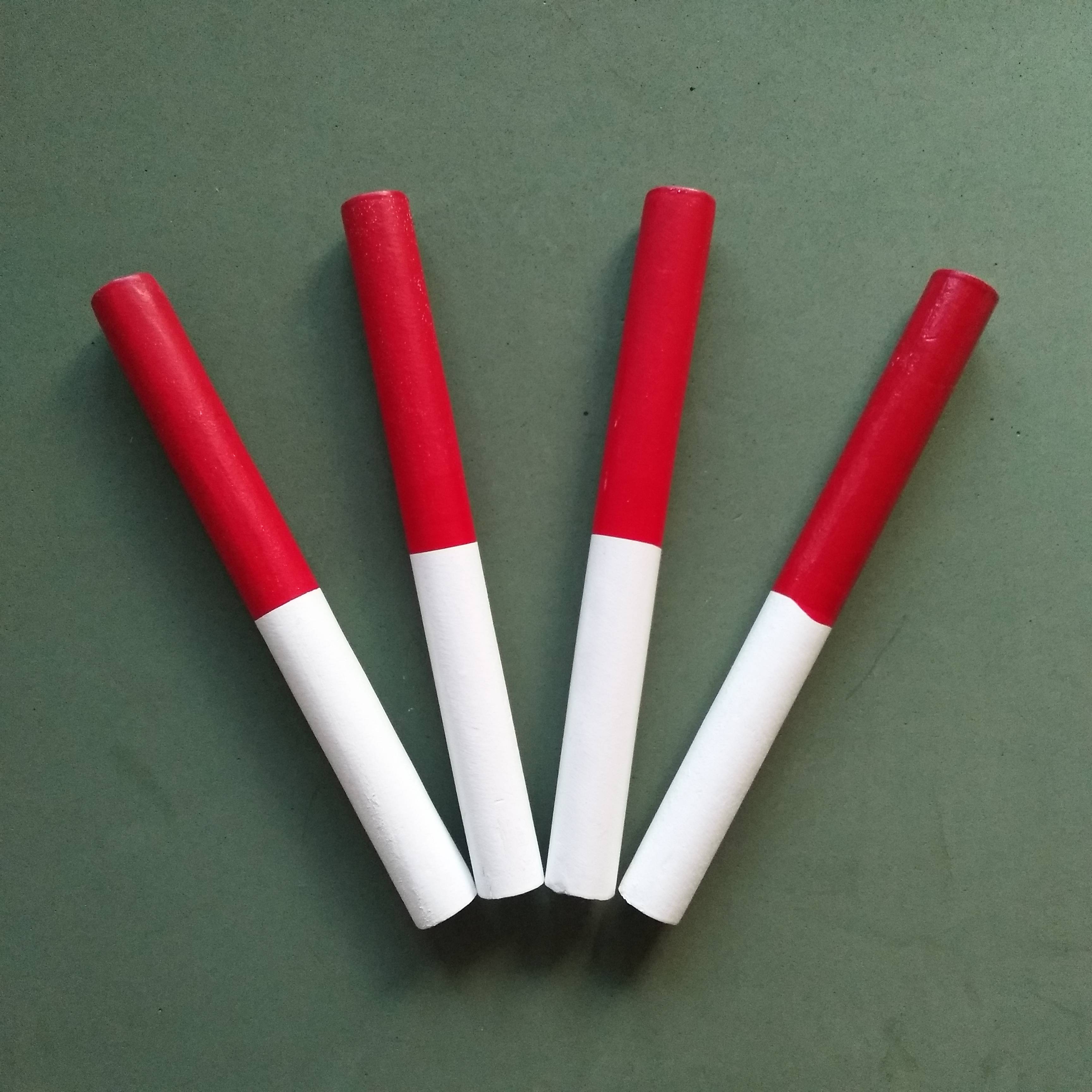 The relay stick track and field competition training conversion stick wooden PVC aluminum alloy relay mount together the relay stick competition