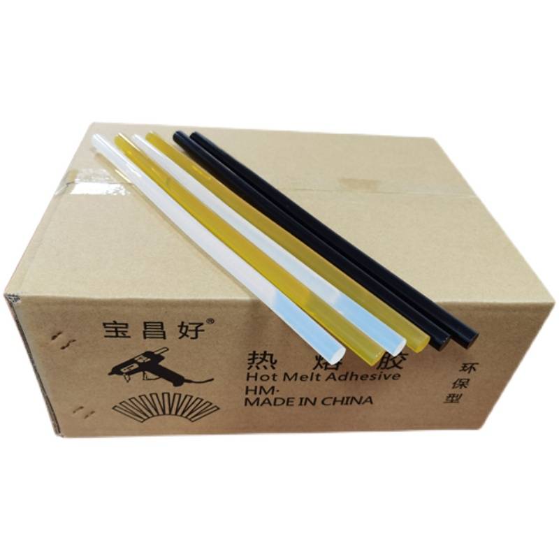 high sticky glue 7/11mm transparent white handiwork thermal smelt rods fixed strong plastic