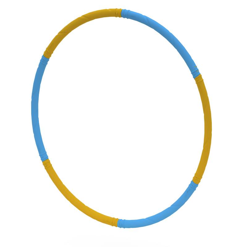 Yellow Blue Hulu Circle 1