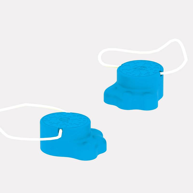 Blue beast foot stilts 1 pair