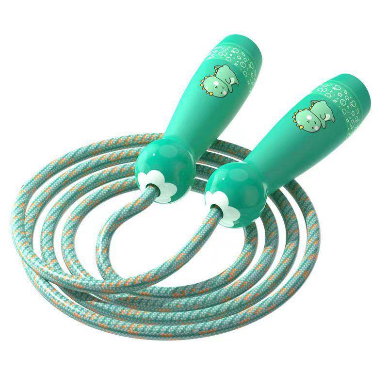 Children's skipping rope kindergarten 3 Primary School 4 Sports Training Rope Primary School Student Physical Exercise Special Cotton Cotton Rope Adjustable