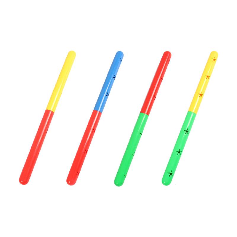 Gymnastics rod Kindergarten Morning Morning Ball Ball Bill Instead Dance Performance Competition with sound plastic relay stick