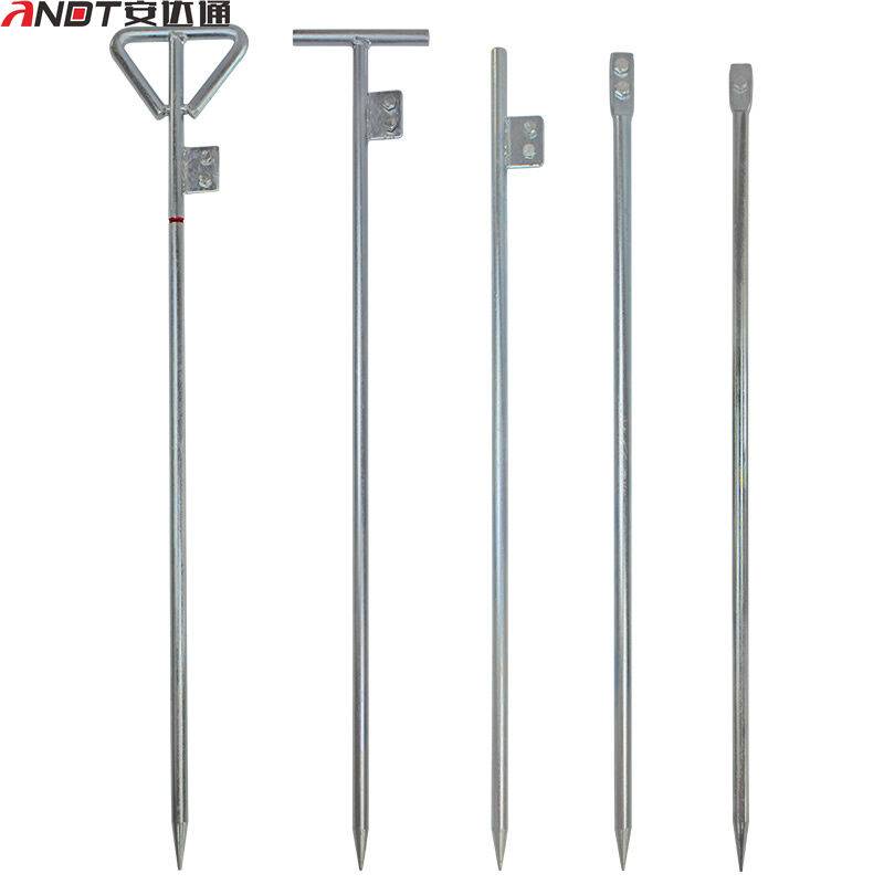 Andaone Electric Power Galvanized T -Ding Zong Di Ding Needle Delieving Liner Pile Project ground Line Lightning Shock