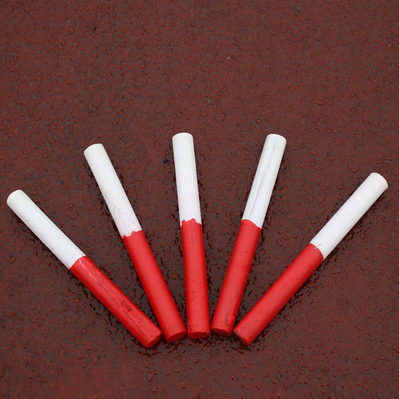 Aluminium-alloy wood relay rods and track and field races, standard smoother rod training equipment