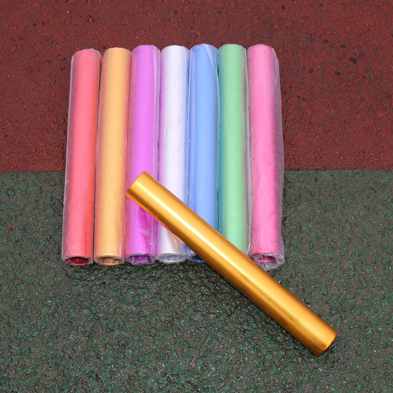 Aluminium-alloy wood relay rods and track and field races, standard smoother rod training equipment