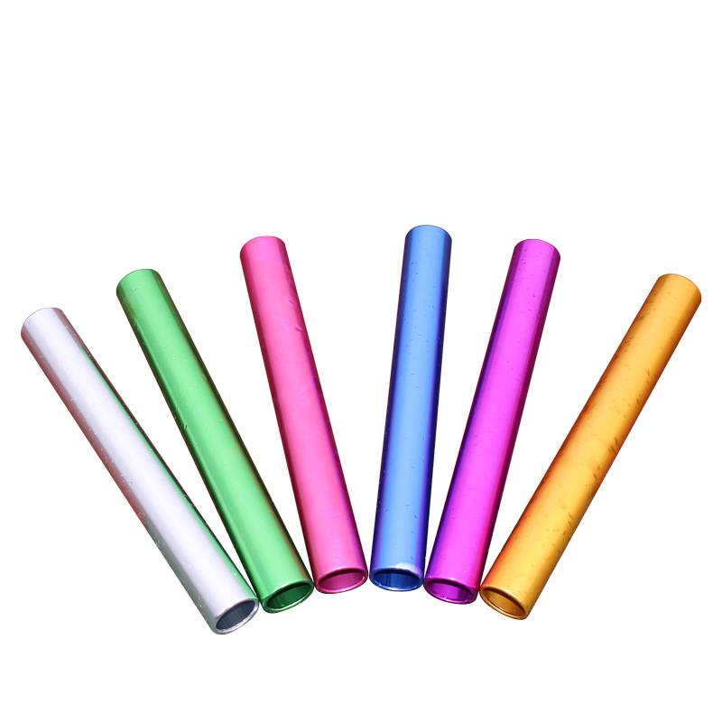 Aluminium-alloy wood relay rods and track and field races, standard smoother rod training equipment