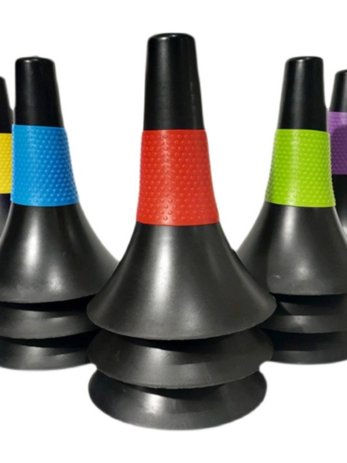 Basketball controlling horn tube training obstacle cone barrel logo bucket ice cream cone basketball training auxiliary equipment