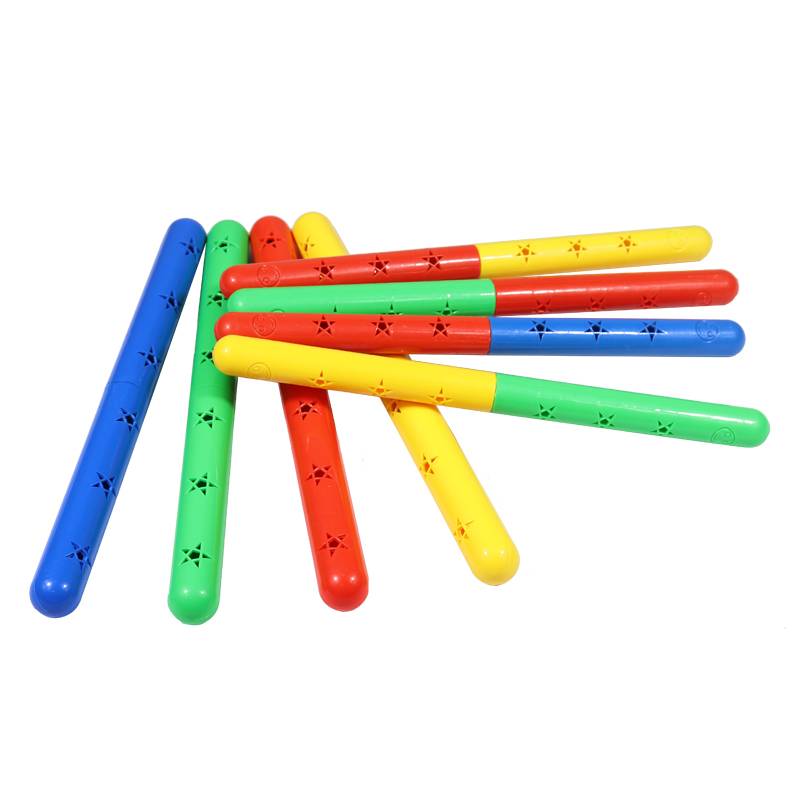 The kindergarten gymnastics rod children's track and field sports will do dance performance equipment in the morning