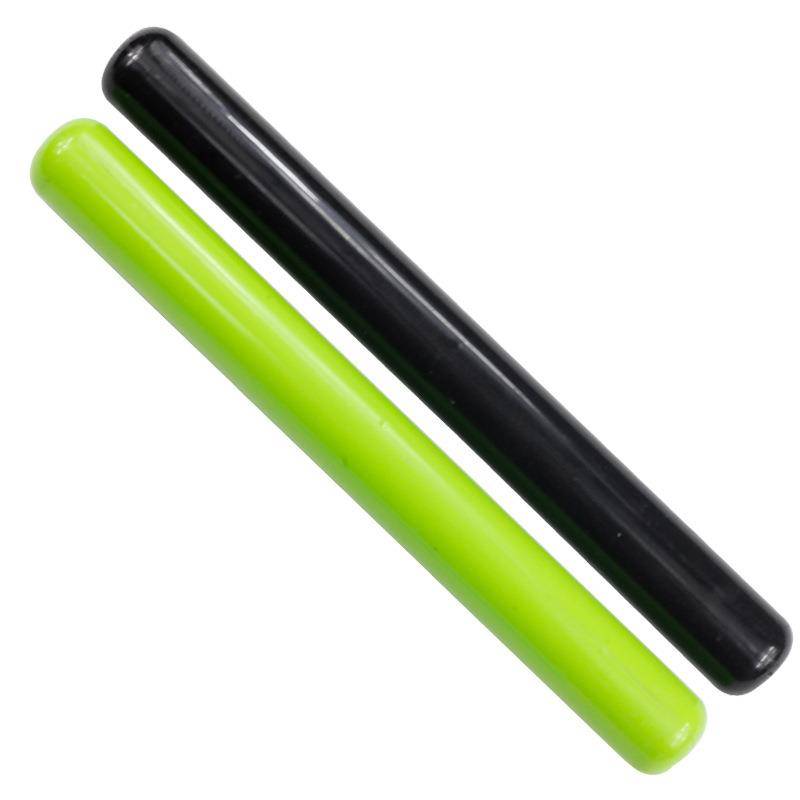 Track and field competition baton plastic red and white bato