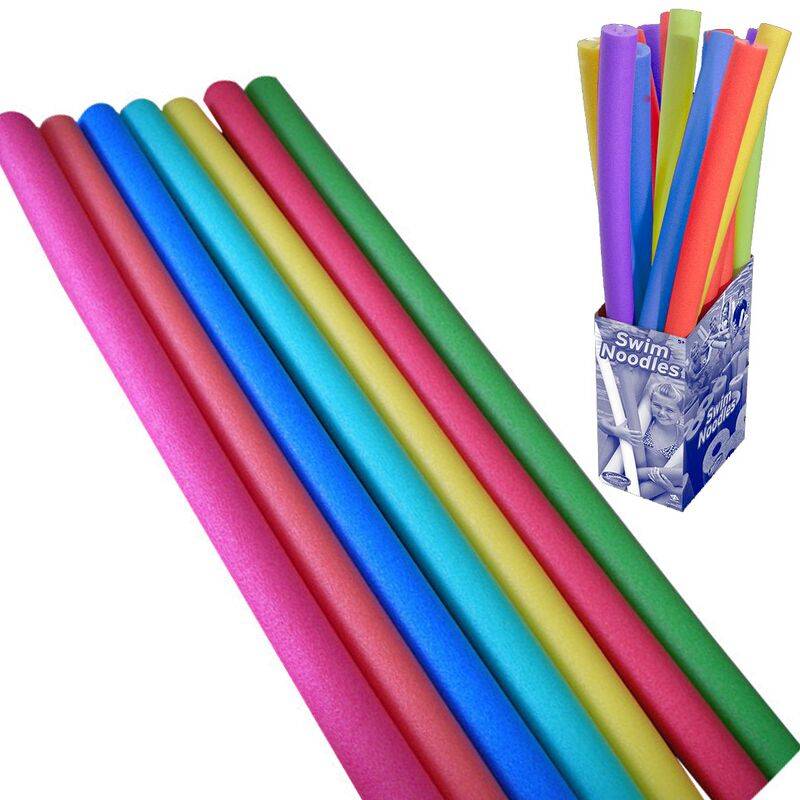 Solid color bubble f floating strip Children's swimming stick, water toy, adult large buoyant hollow sponge stick