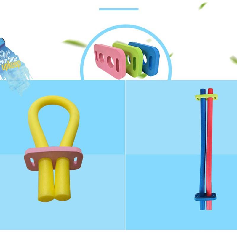 Solid color bubble f floating strip Children's swimming stick, water toy, adult large buoyant hollow sponge stick