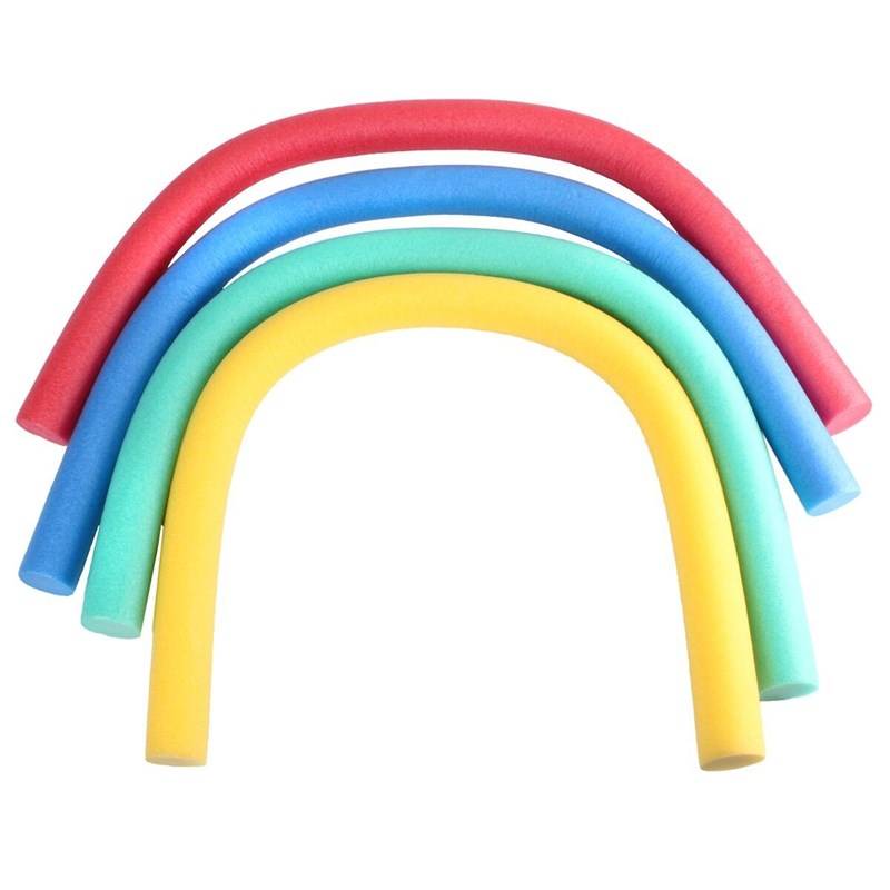 Solid color bubble f floating strip Children's swimming stick, water toy, adult large buoyant hollow sponge stick