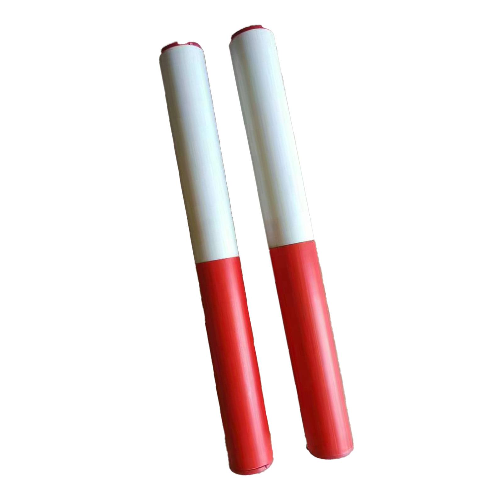 Track and field relay stick PVC relay rod wooden relay rod transmits wooden PVC
