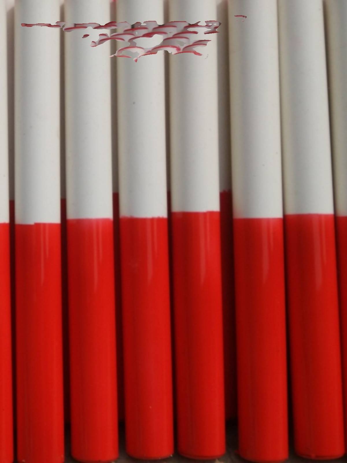 Wooden gymnastics stick PVC aluminum alloy gymnastics rod competition training relay stick children's game ABS transmission stick