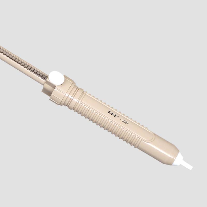 Large-schistor suction tin pump manual suction tin gun welding and welding powerful tin stick-sucking stick DKT-100A