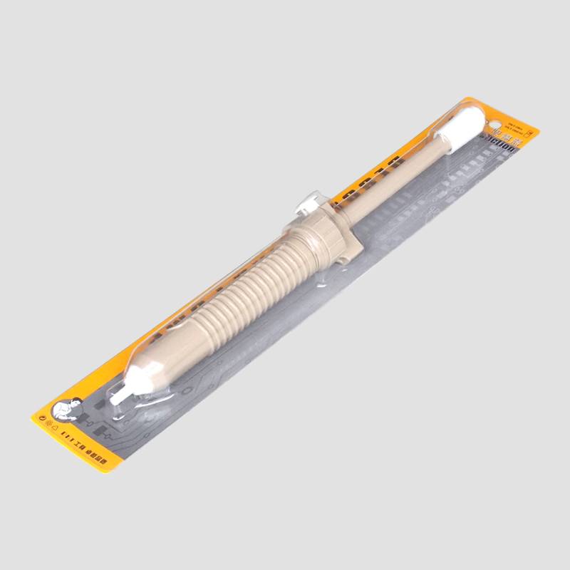 Large-schistor suction tin pump manual suction tin gun welding and welding powerful tin stick-sucking stick DKT-100A