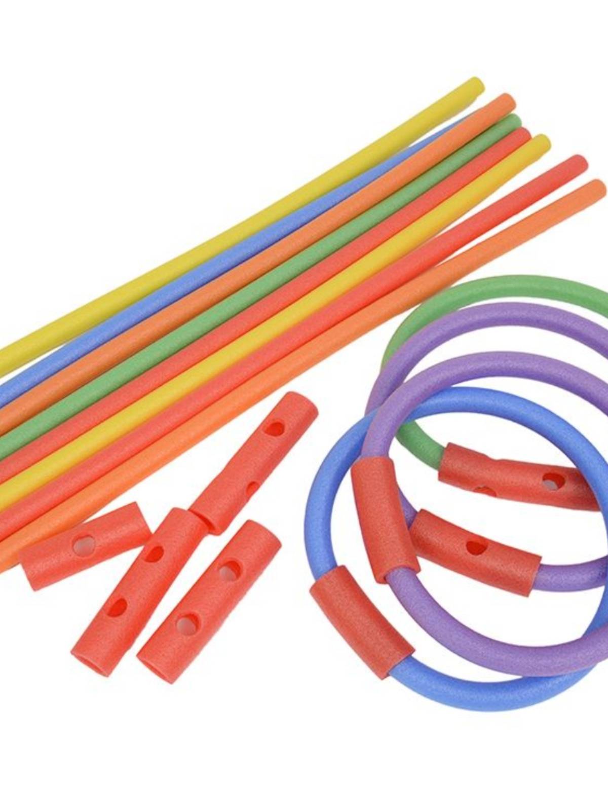 Kindergarten gymnastics swimming sponge rod noodles colored stick soft stick children's toy parent -child game stick