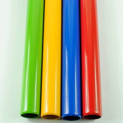 Factory direct -selling aluminum alloy relay rod, track and field relay matte competition baton 2.8 cm spray paint passes