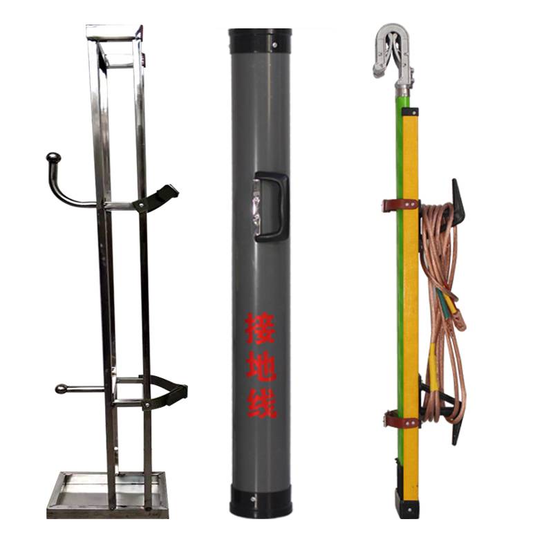 Electricity Safety Stainless Steel Winding Enter the ground wire ground rod high and low voltage insulation construction power tool cabinet accessories